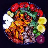 جوجه کباب زعفرانی