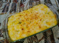 سوفله گراتن سیب زمینی و مرغ