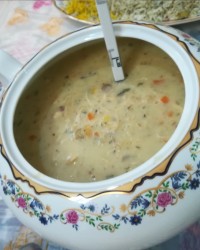 سوپ شیروقارچ