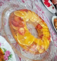 ژله میوه دار