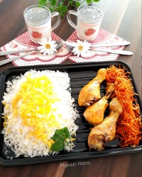 مرغ زعفرانی