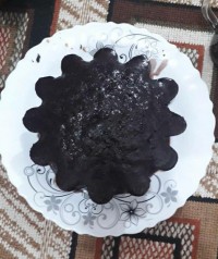 اینم از کیک شکلاتی خواهر پز