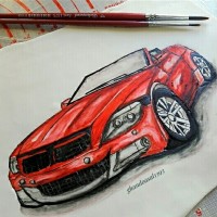 نقاشی روی فوندانت