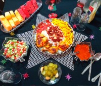 مرغ زعفرانی بابرنج