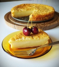 کیک کاسترد جادویی