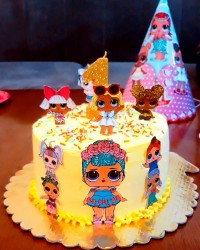 کیک تولدکارآجی پوران