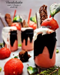 Watermelon freakshake