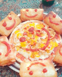 پیتزا و پیراشکی