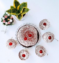 کاپ کیک شکلاتی