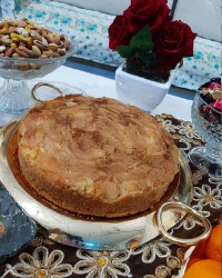 کیک سیب خونه بابایی ?