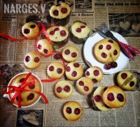 کاپ کیک آلبالویی