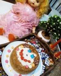 کیک دو تخم مرغی