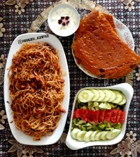 ماکارونی با کوکتل