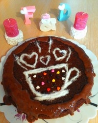 کیک شکـــلاتی