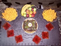 یه میز ساده