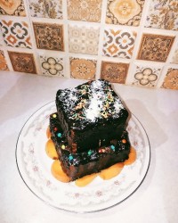 کیک یخچالی خوشمزه