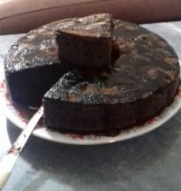 کیک خیس شکلاتی عسل پز