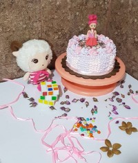 کیک دلبرونه دخترونه