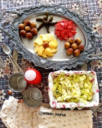 کوفته ریزه مرغ و گردو