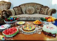 میز تولد مامان بابای عزیزم