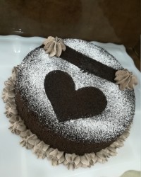 کیکـ شکلاتی ساده❤