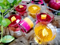 ژله ماست و خامه