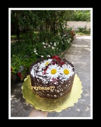 کیک سفارشی خوشگل امروز من