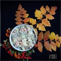 سالاد عدس مخصوص