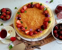 تارت نارگیلی مغزدار