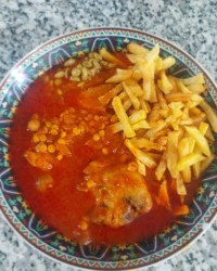 خورشت قیمه با مرغ