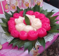 ژله گل تک نفره