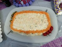 سالاد الویه برای تولد دختر نازم.