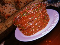 کیک با روکش شکلات