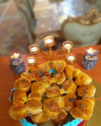 نان شیرمال پاپیونی