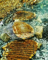 کباب ماهی حشو