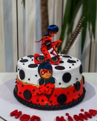 سفارش کیک پرطرفدار کیک دخترکفشدوزکی