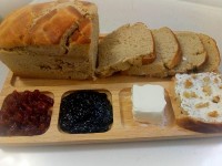 نان با اردگندم سبوسدار