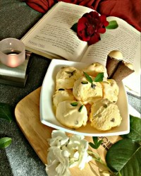 بستنی سنتی وانیلی