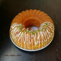 کیک زعفران و گلاب