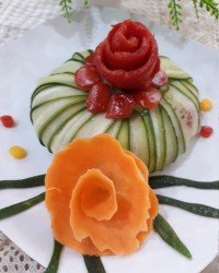 سالاد بقچه پیچ