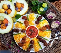 پلو کوفته ریزه