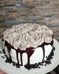 اولین تجربه کیک تولد (برای تولد همسرم درست کردم)