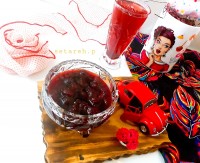 مربا وشربت توت فرنگی