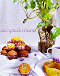 کیک یزدی زعفرانی