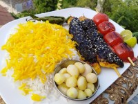 جوجه کباب ترش دست پخت همسری