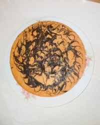 کیک خوشمزه دورنگ کار دختر عزیزم
