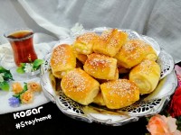 شیرینی دانمارکی (گل محمدی)