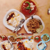 کَیی پِلا ب فارسی پلوی کدو حلوایی و پیاز بیج بیج مازنی