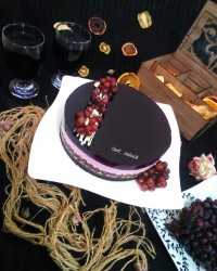 چیز کیک انگور