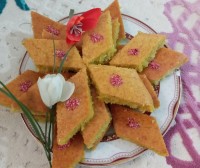 کیک شربتی نارگیلی